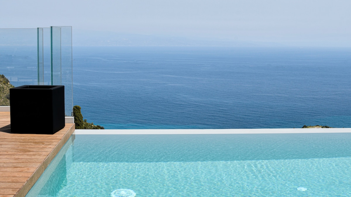 The View Luxury Apartments Taormina -海景