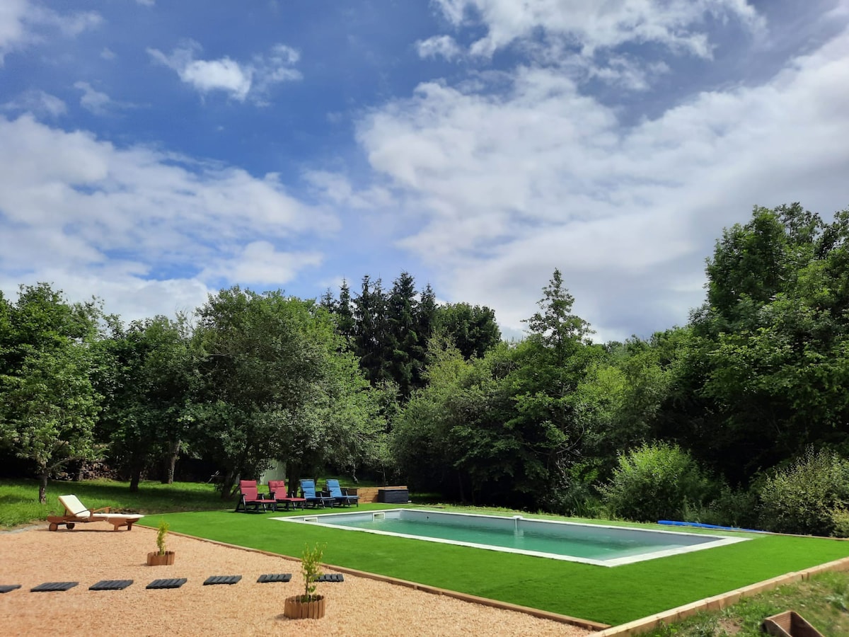 Grand gite rural - piscine