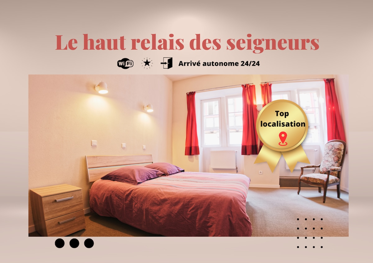 Le Haut Relais Des Seigneurs - WIFI - Centre Ville