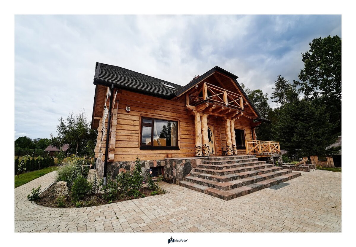 Borysówka - Dom z bezpośrednim dostępem do jeziora