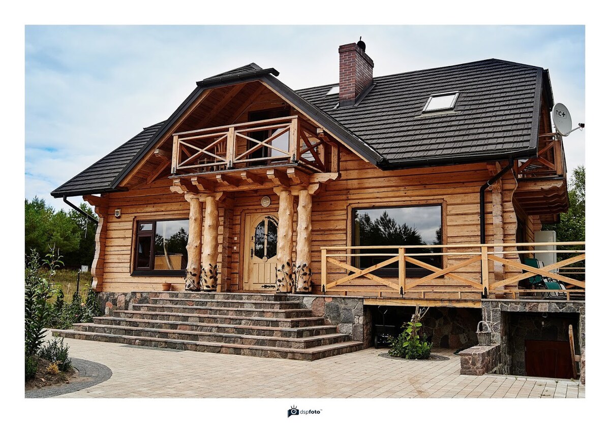 Borysówka - Dom z bezpośrednim dostępem do jeziora