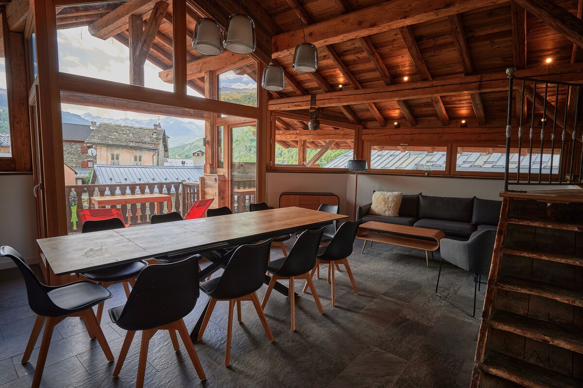 Chalet St louis, 7pers, luxe au cœur des 3 vallées