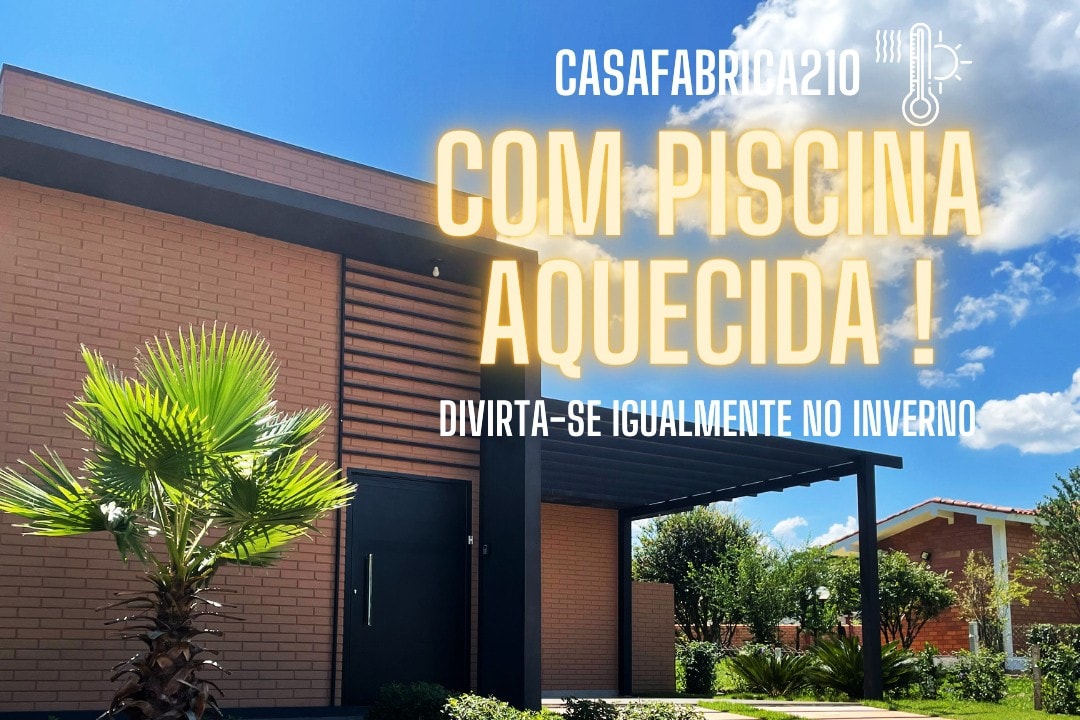 # casafabrica210PISCINA AQUECIDA不错的房子。表演！