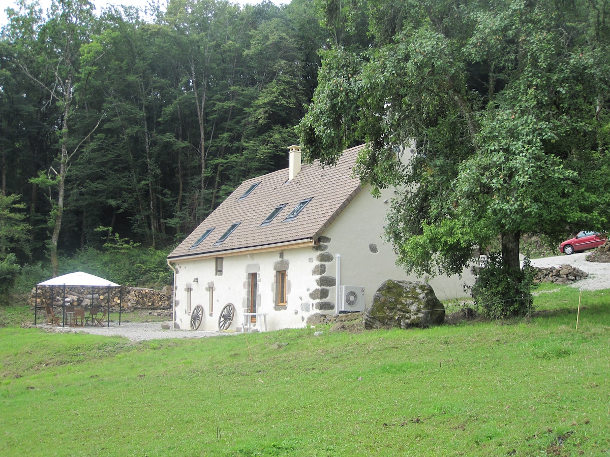 Gite, maison de charme en Auvergne vue panoramique