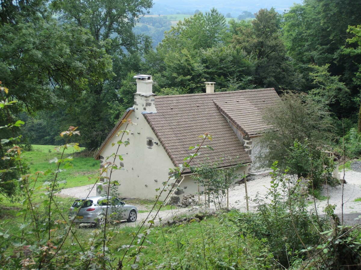 Gite, maison de charme en Auvergne vue panoramique