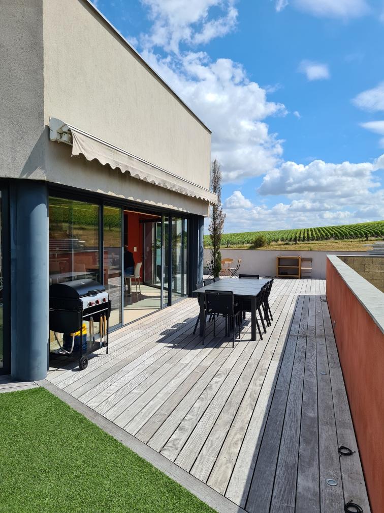 Loft with view