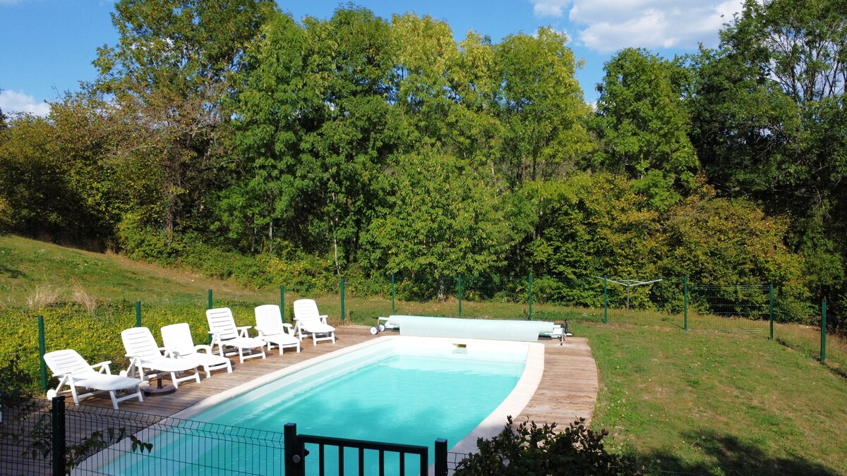 Le Toit du Lac - Piscine, Tennis et Vue du Lac