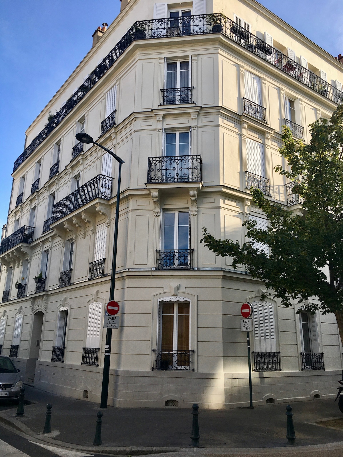 巴黎附近的Haussmanien公寓