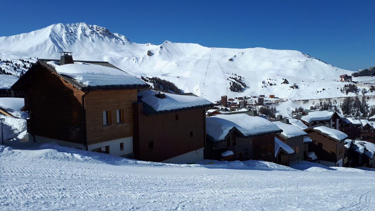 可爱的滑雪小屋10泰铢，每个Plagne Soleil