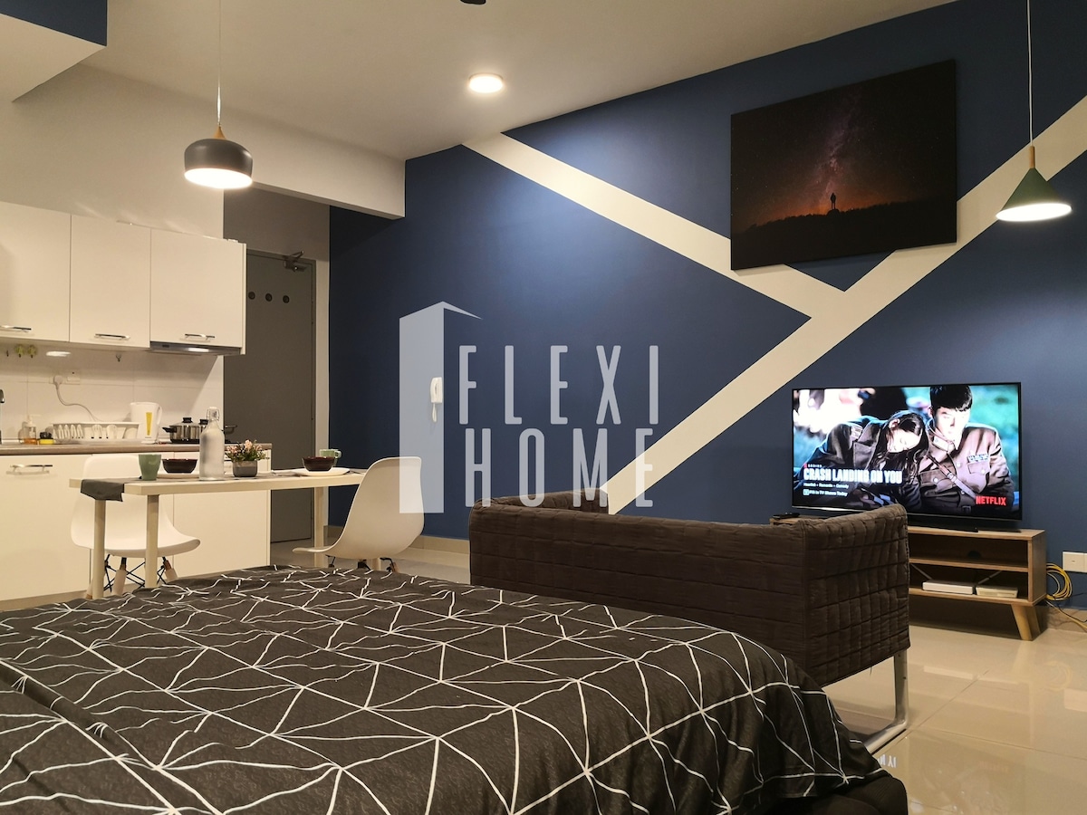 Cozy&Quiet Studio, Cyberjaya by Flexihome