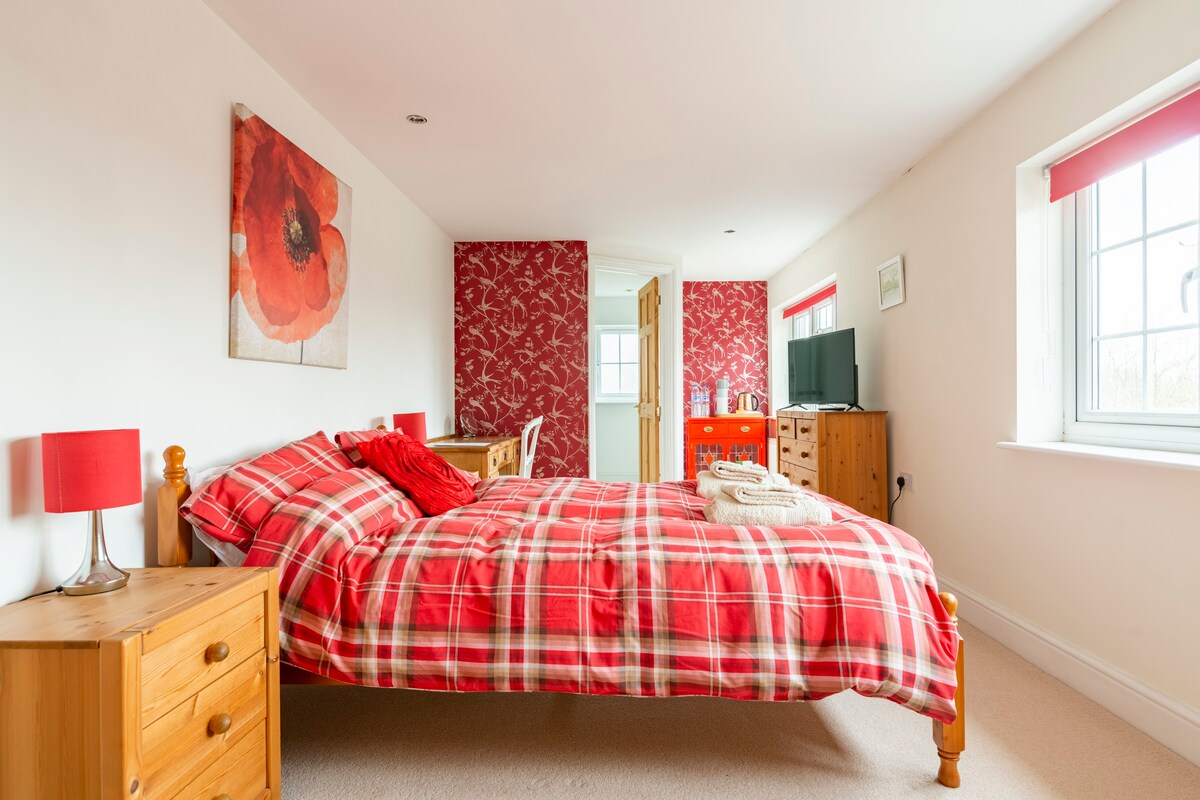 Large private double room on our smallholding