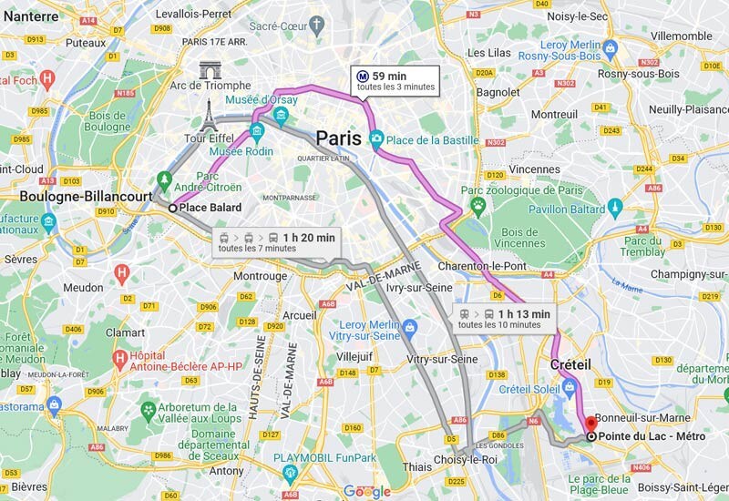 Studio agréable à 20 minutes de Paris en métro.