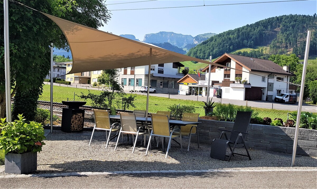 Auszeit im Grünen mit Sicht auf den Alpstein