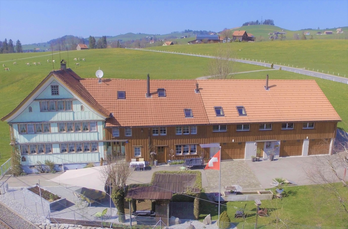 Auszeit im Grünen mit Sicht auf den Alpstein