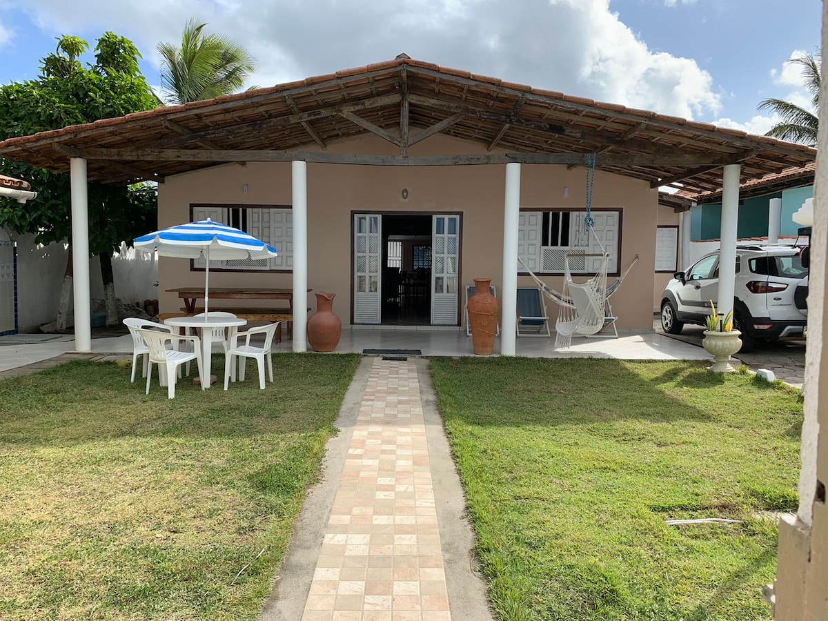 Casa de Praia de frente para o mar para temporada