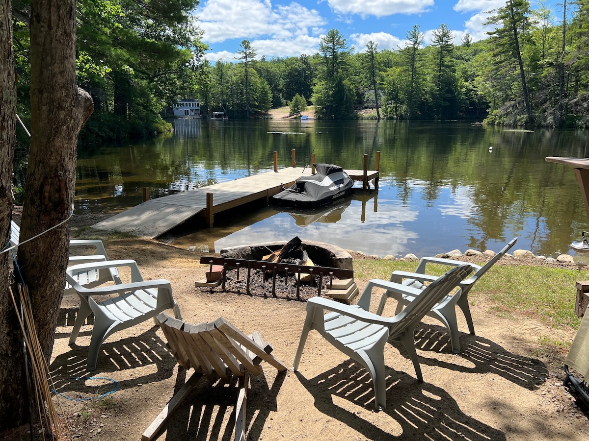 Pine River Pond Lakefront Getaway Peaceful & Quiet