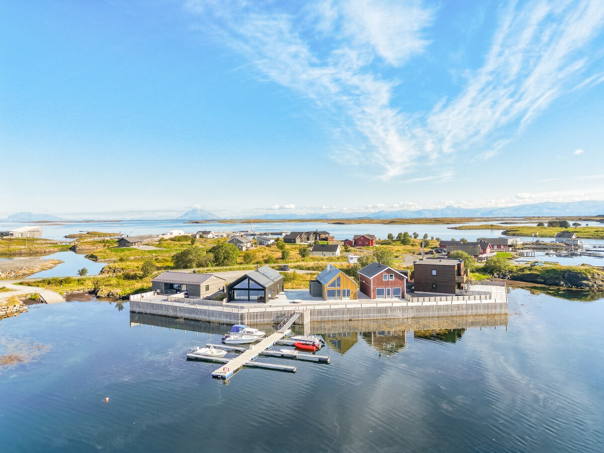 Rorsundet Brygge♥海景♥3间卧室♥2间卫生间