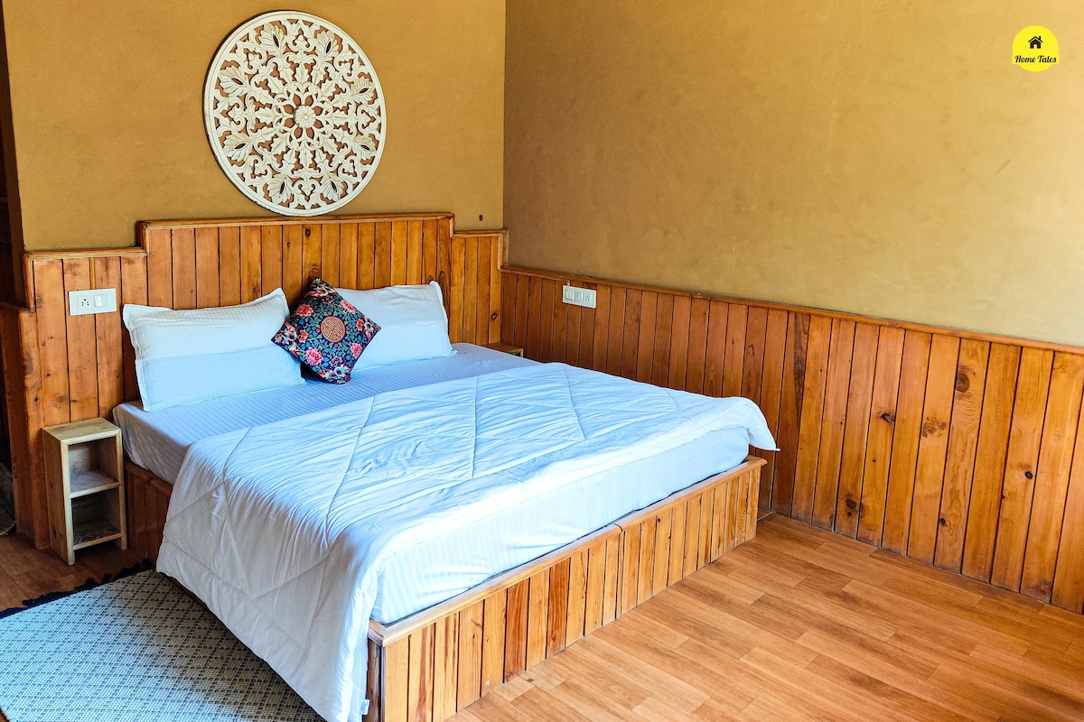 喜马钦邦吉比的景色3卧室小屋