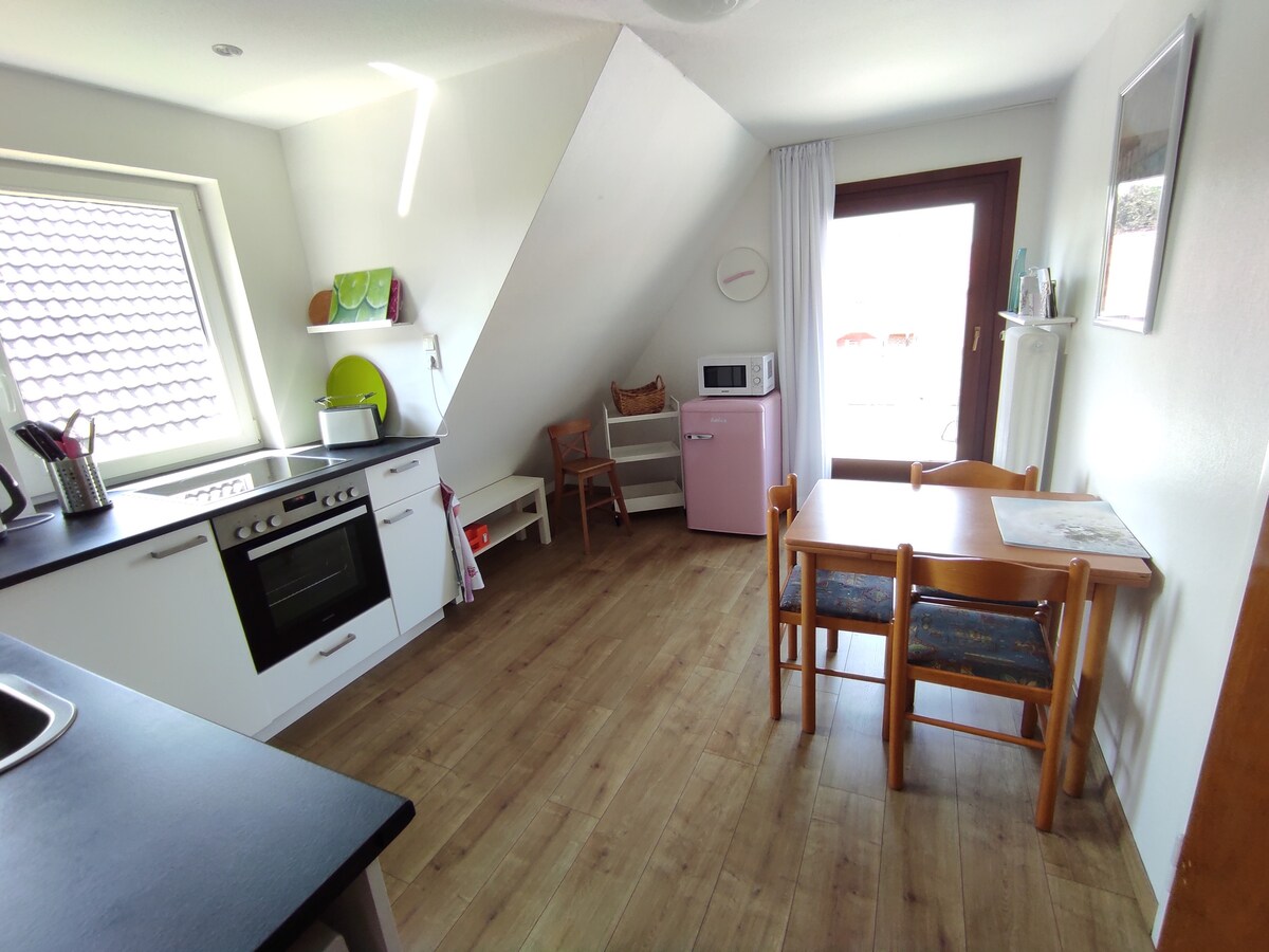 客用公寓- 2间客房，厨房，位于Ganderkesee