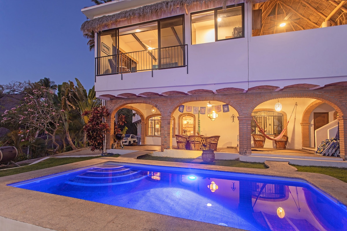Casa Tecolote #2 - Ocean Views, Solar-Heated Pool