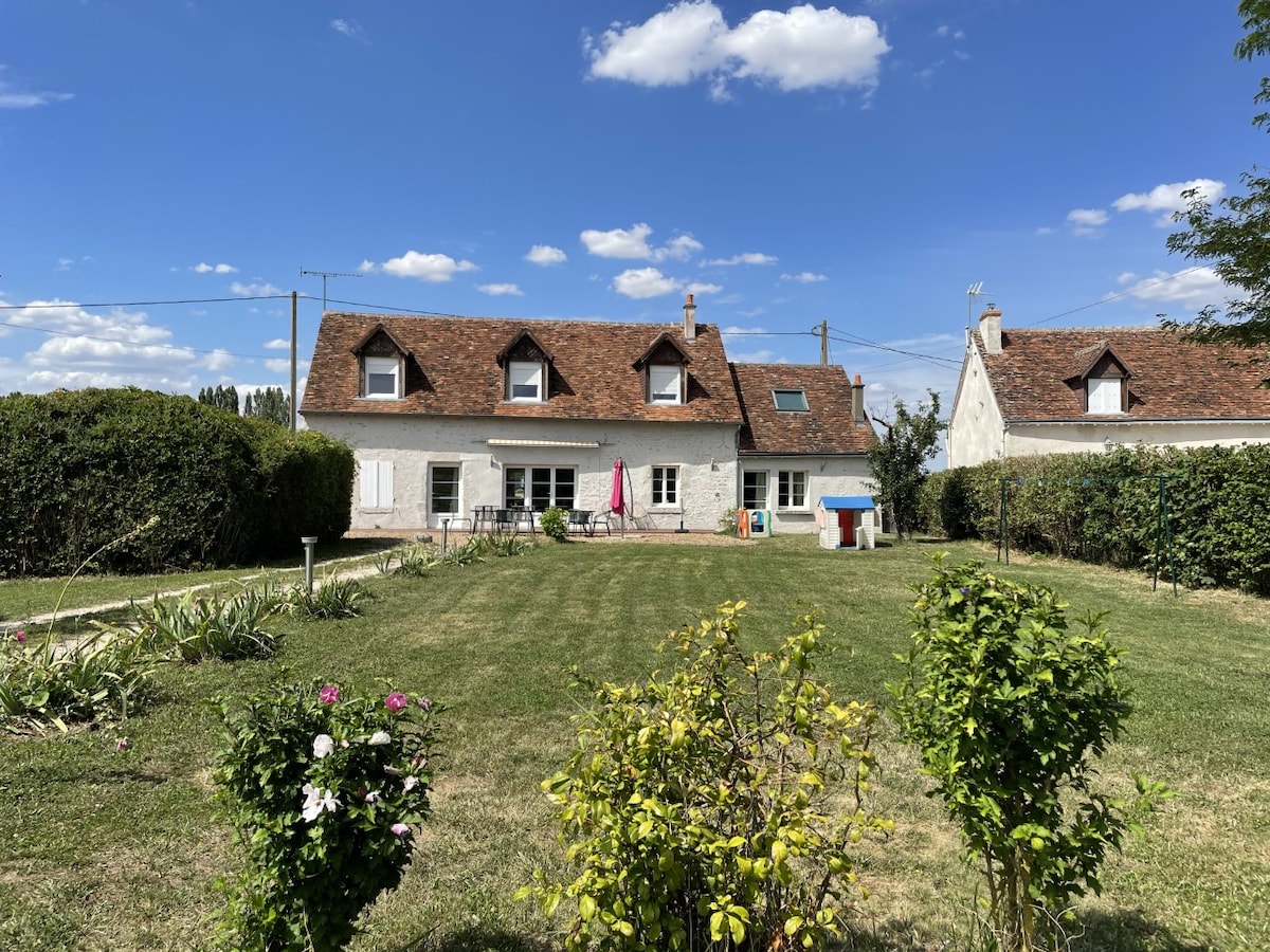 Chambord Gîte de Masne附近的家庭小屋