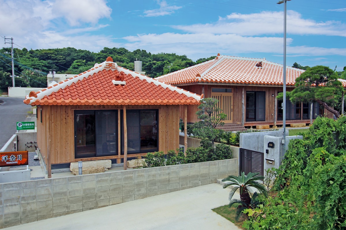 [步行10分钟即可抵达Ueon Beach Ryukyu Old House]私人别墅，您可以在那里尽情享受