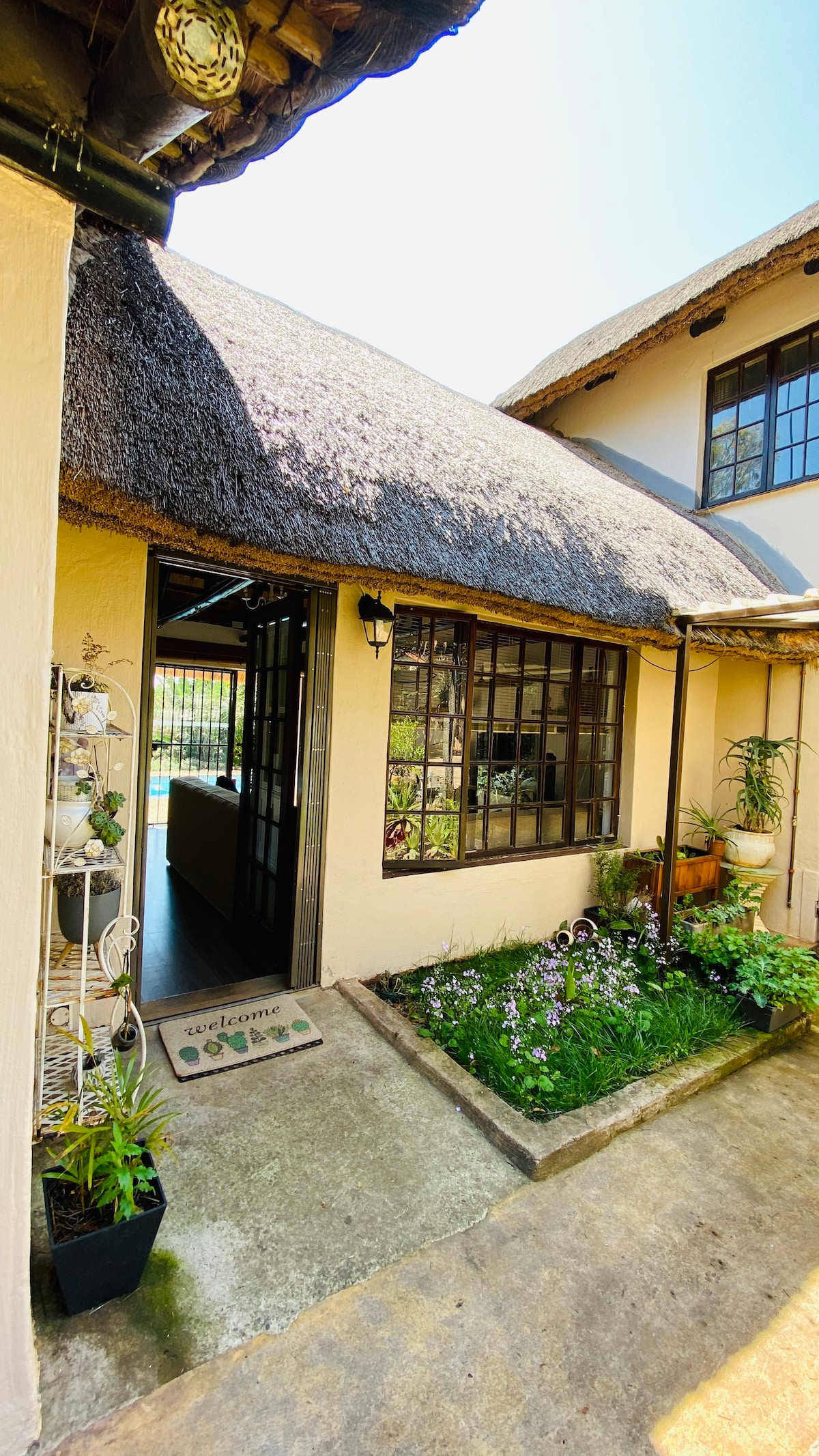 Elegant thatched  Home.