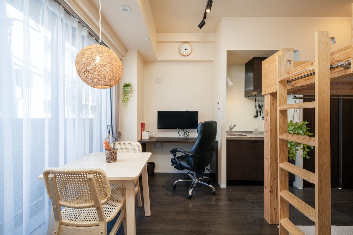 Home Sweet Office Kamata ，乘火车前往7分钟即可抵达