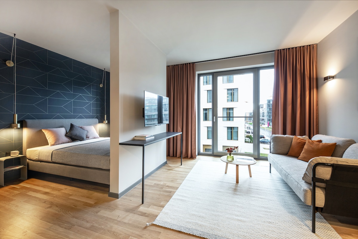 Design Studio Apartment in Darmstadt, City Center