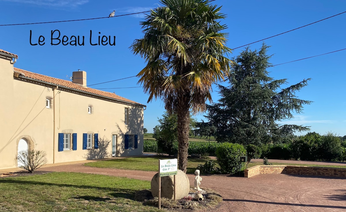 3 *团体小屋3 * "Le Beau Lieu" ，可容纳14人