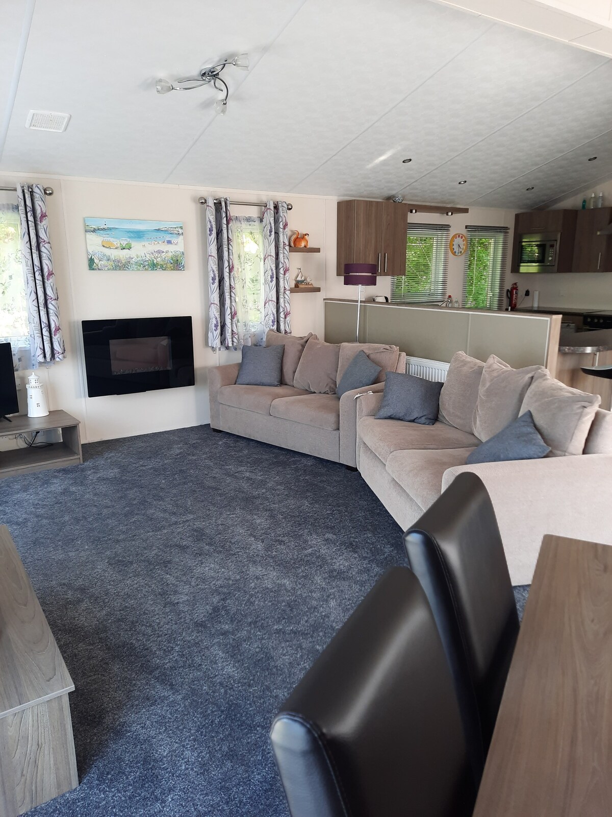 Sea View Stunning 8 berth Luxury Lodge in Bideford