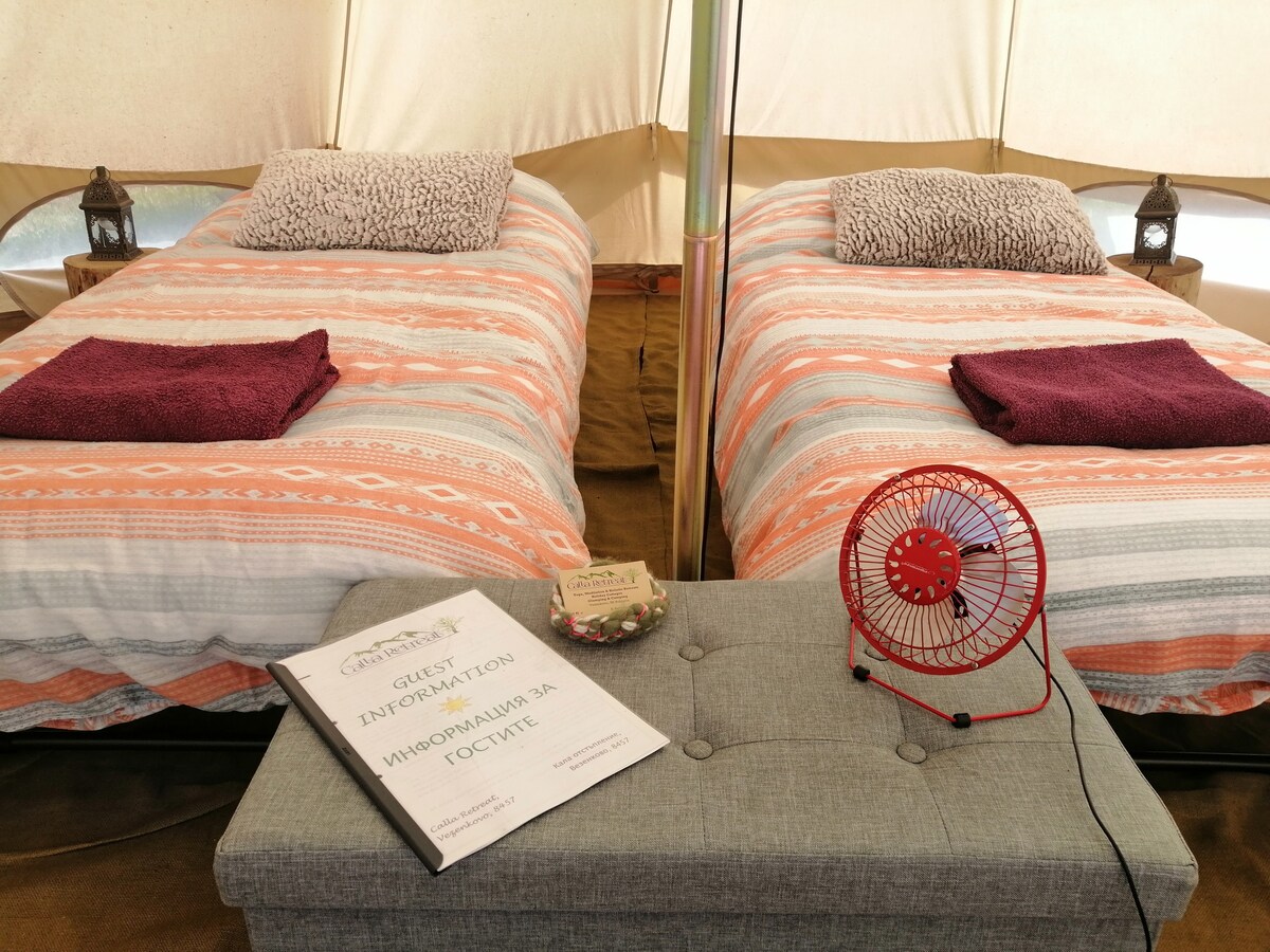 Calla Retreat - Glamping in style! 
Trudy's Tent