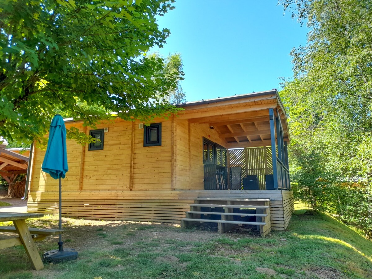全新木质度假木屋，靠近湖泊- La Genette