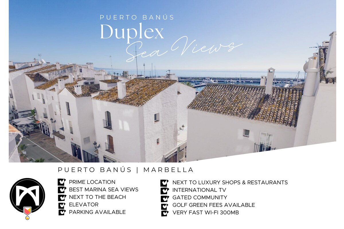 Puerto Banus Duplex Sea Views by Vacation Marbella