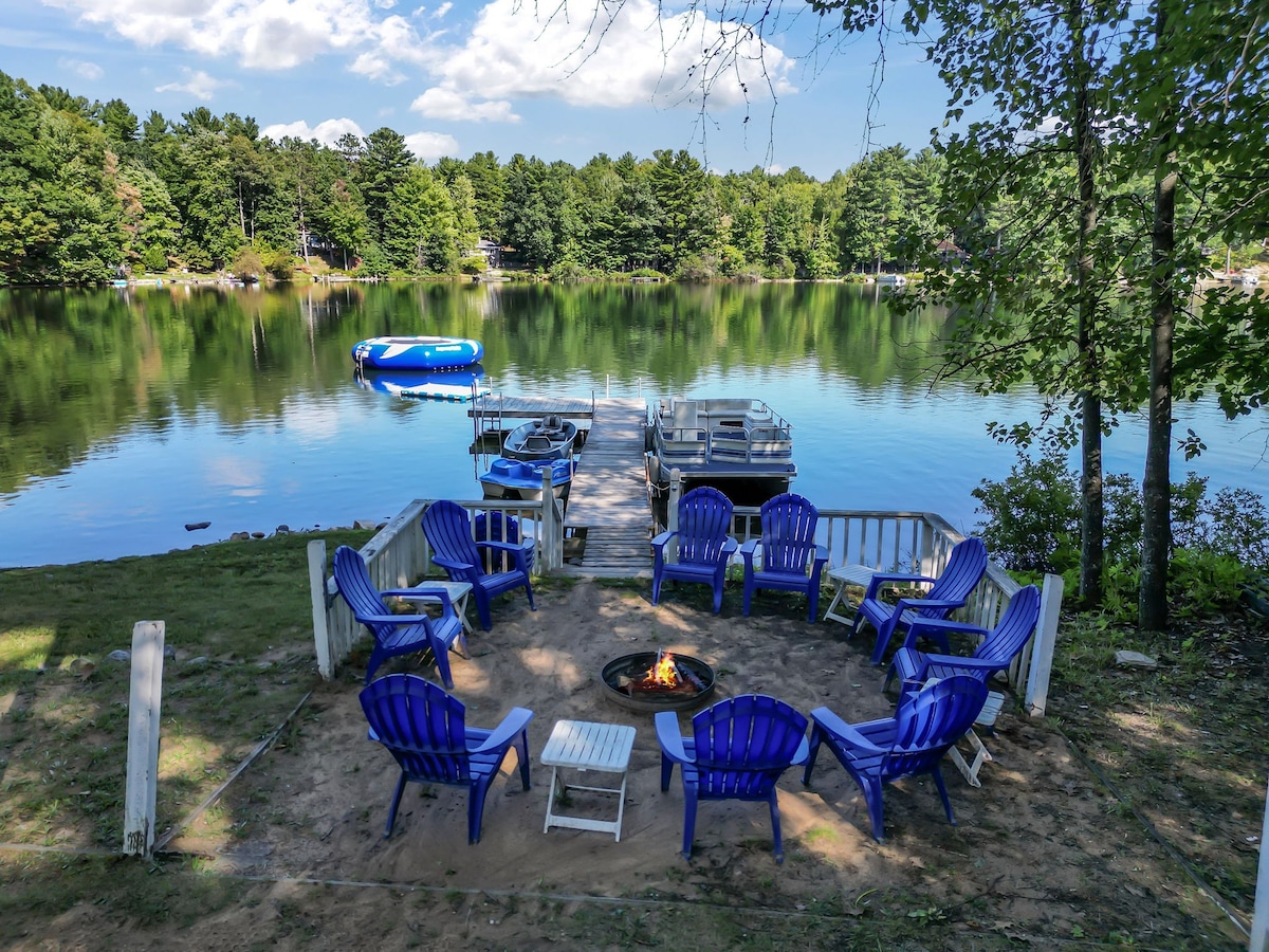 High Lake Hideaway 5BR 3.5BA Home,Water Trampoline