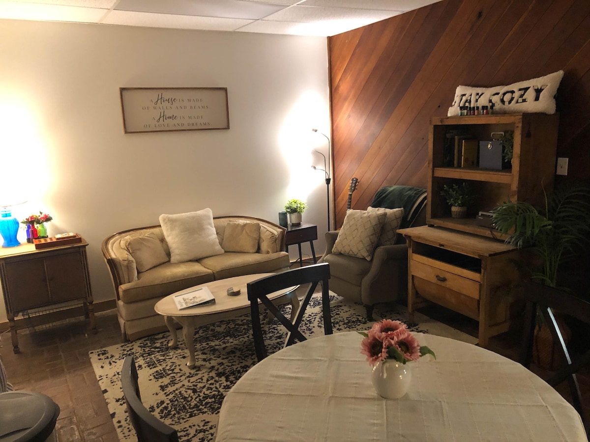 Cozy 1 bd apt with King bed in Harpers Ferry