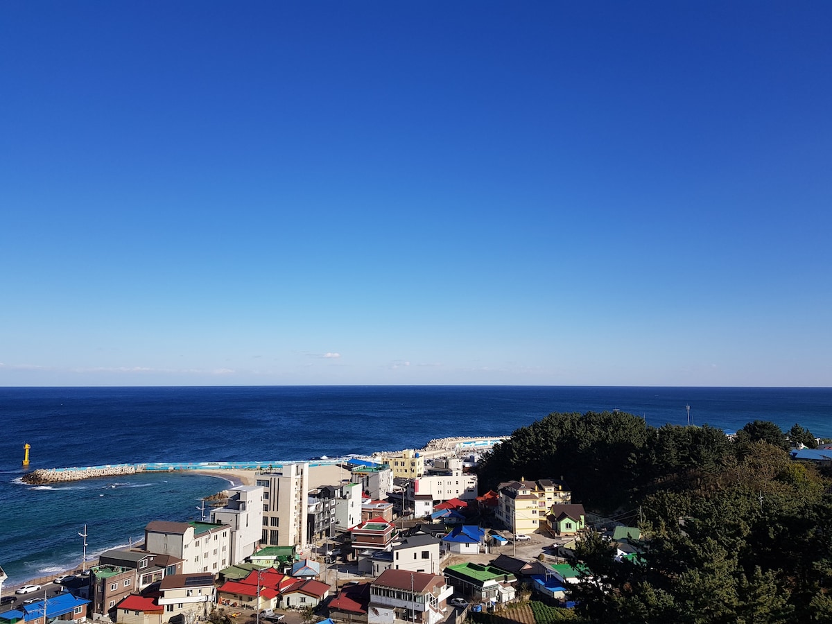 步行1分钟！永津海滩！连续住宿折扣！ 高楼层！海景！ Netflix ！日出！文档