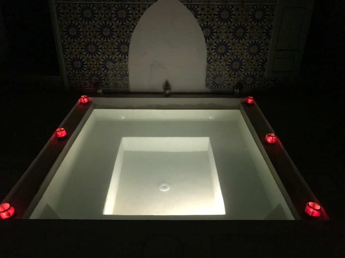 Jeama El Fna广场附近的私人Riad ，带泳池