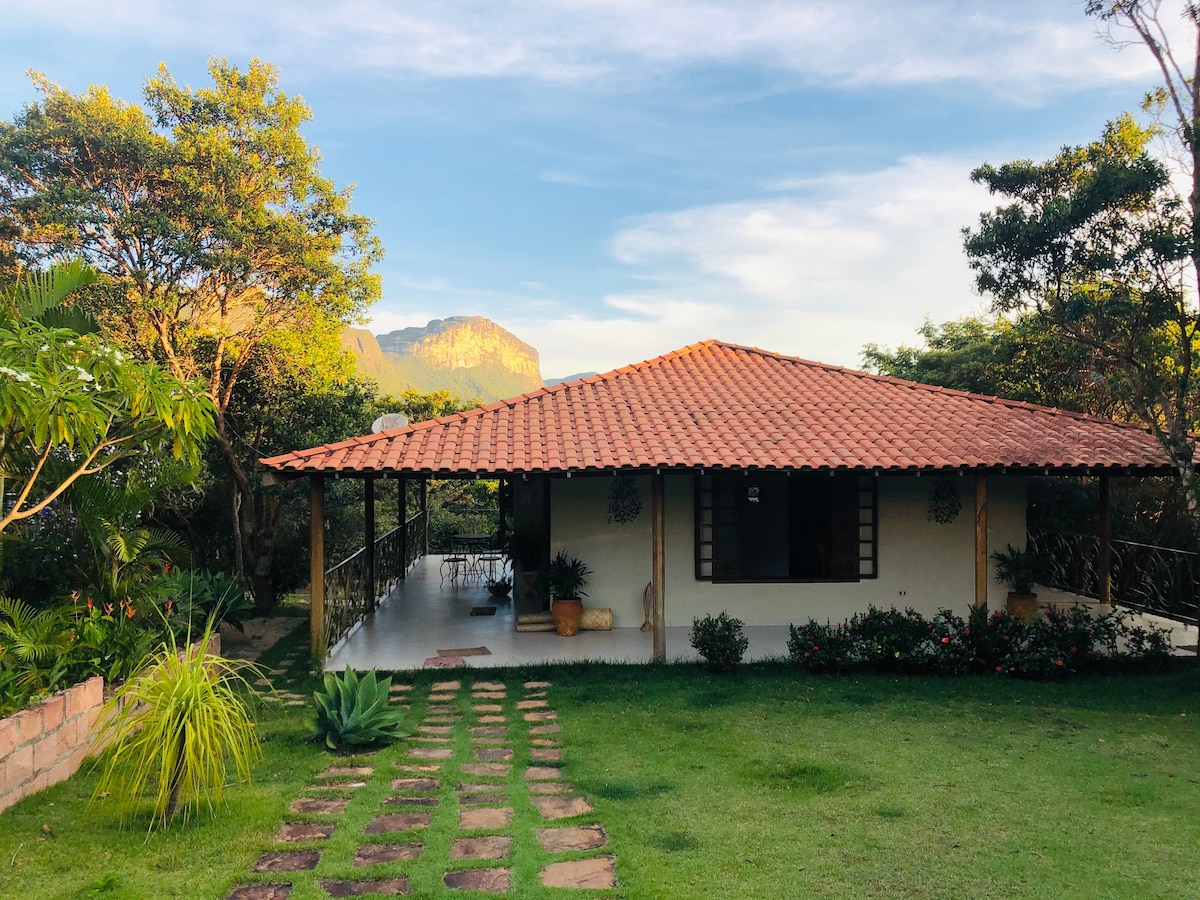 Vista  para o morro Branco e fácil acesso à vila.