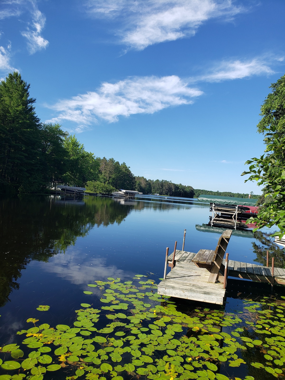 Home up North - Channel of Upper & Lower Post Lake