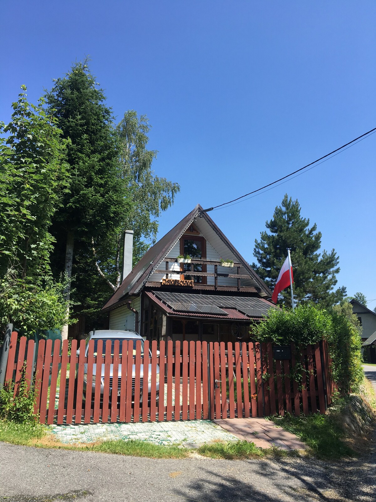 The Jakusówka  House  in the heart of the Beskids