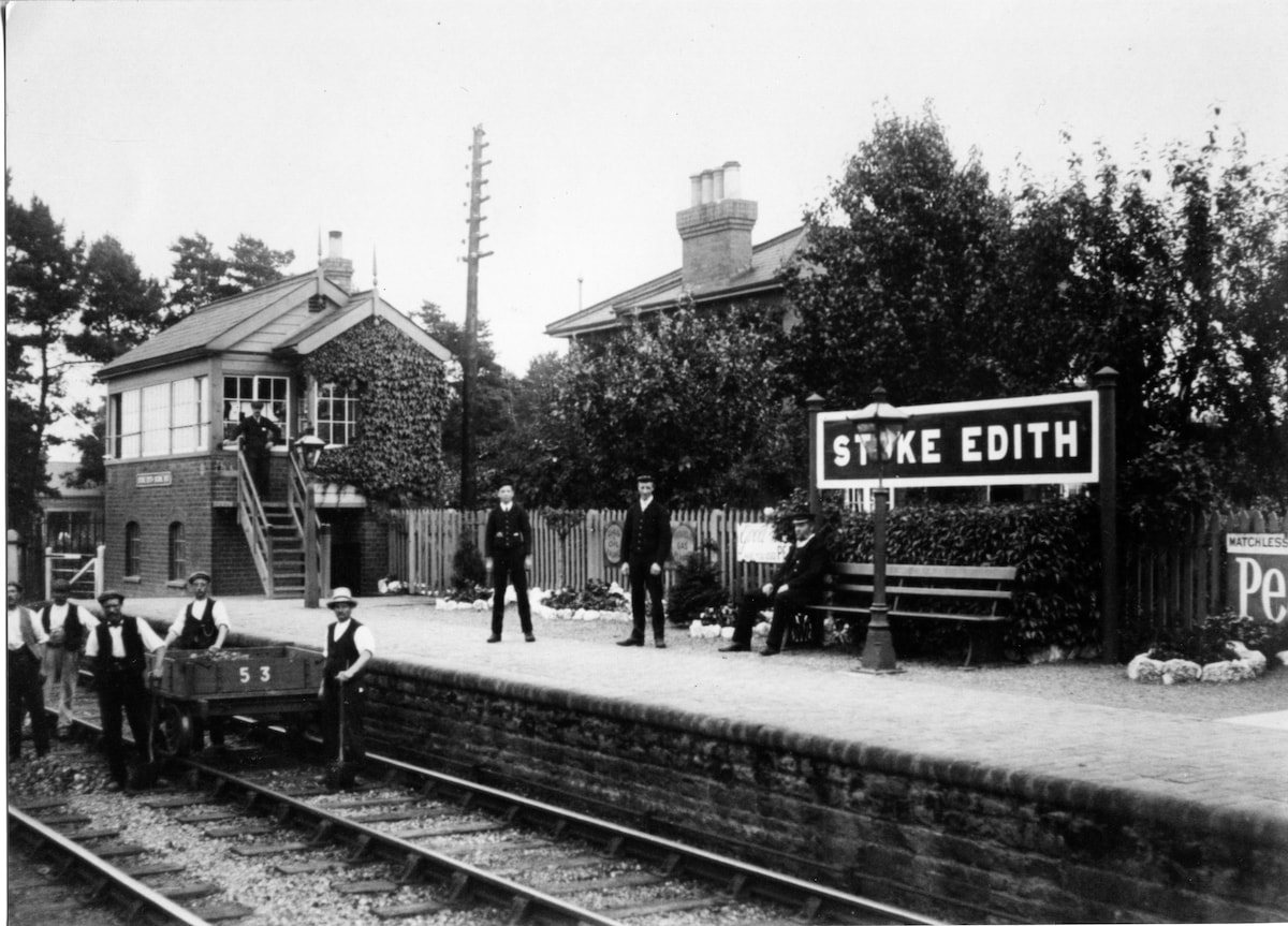 The Waiting Room, Stoke Edith Station, Hereford