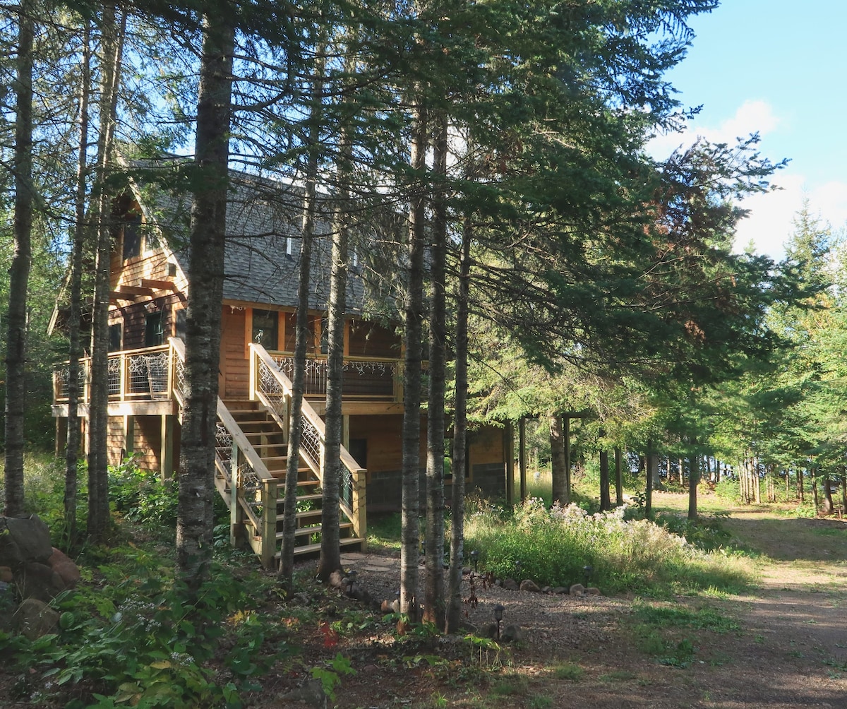 Fyrreskov Cabin Boreal Forest Paradise