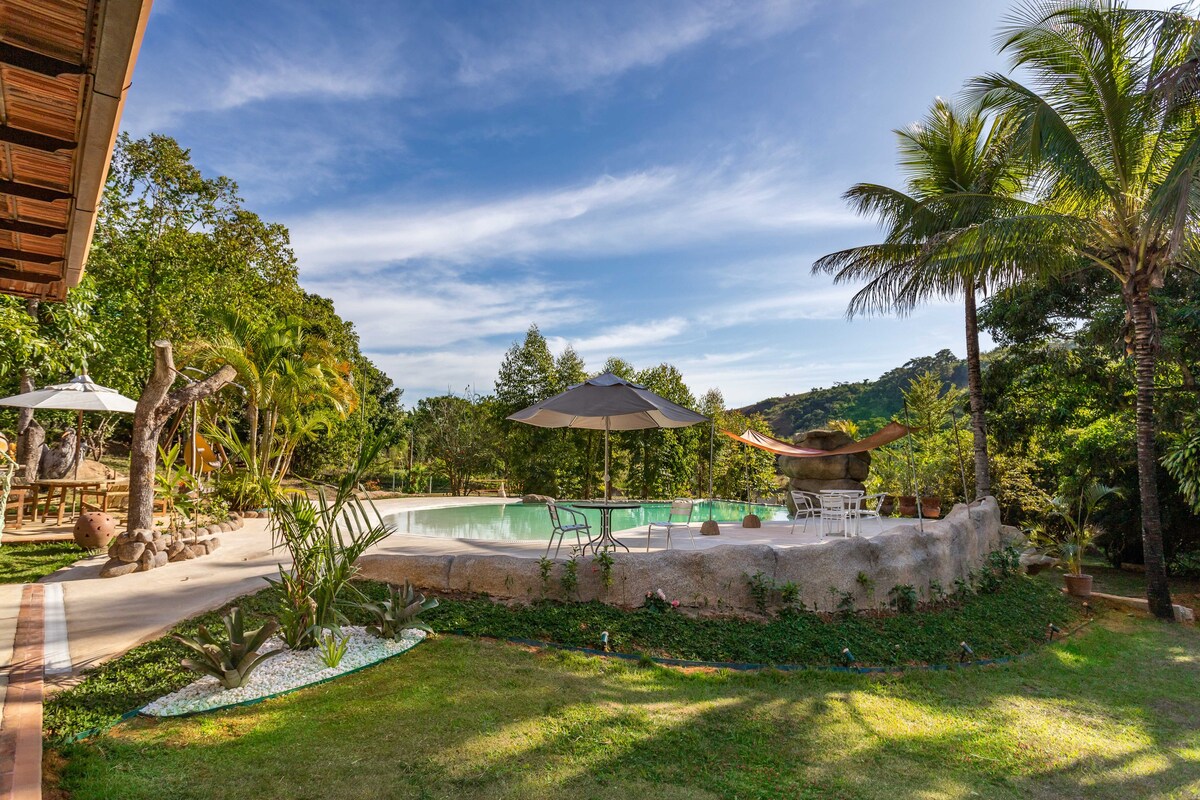 Rancho das Maritacas舒适和海滩泳池