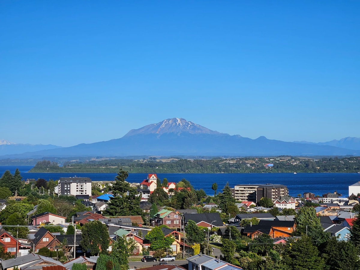 Departamento moderno con vista al lago Llanquihue