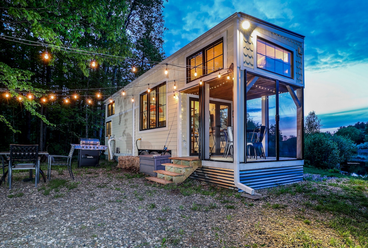 Tiny Home 2小时，纽约和博斯湖滨无线网络