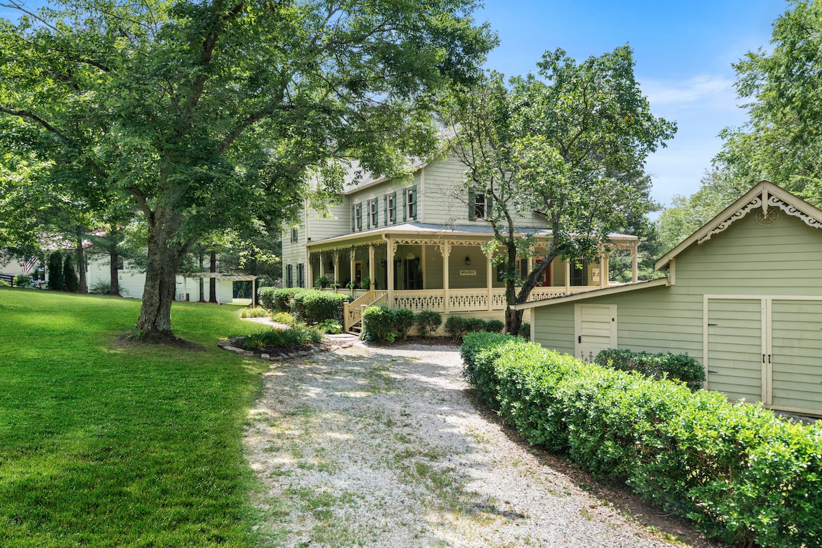 French Farmhouse-Leipers Fork -乡村-景观！