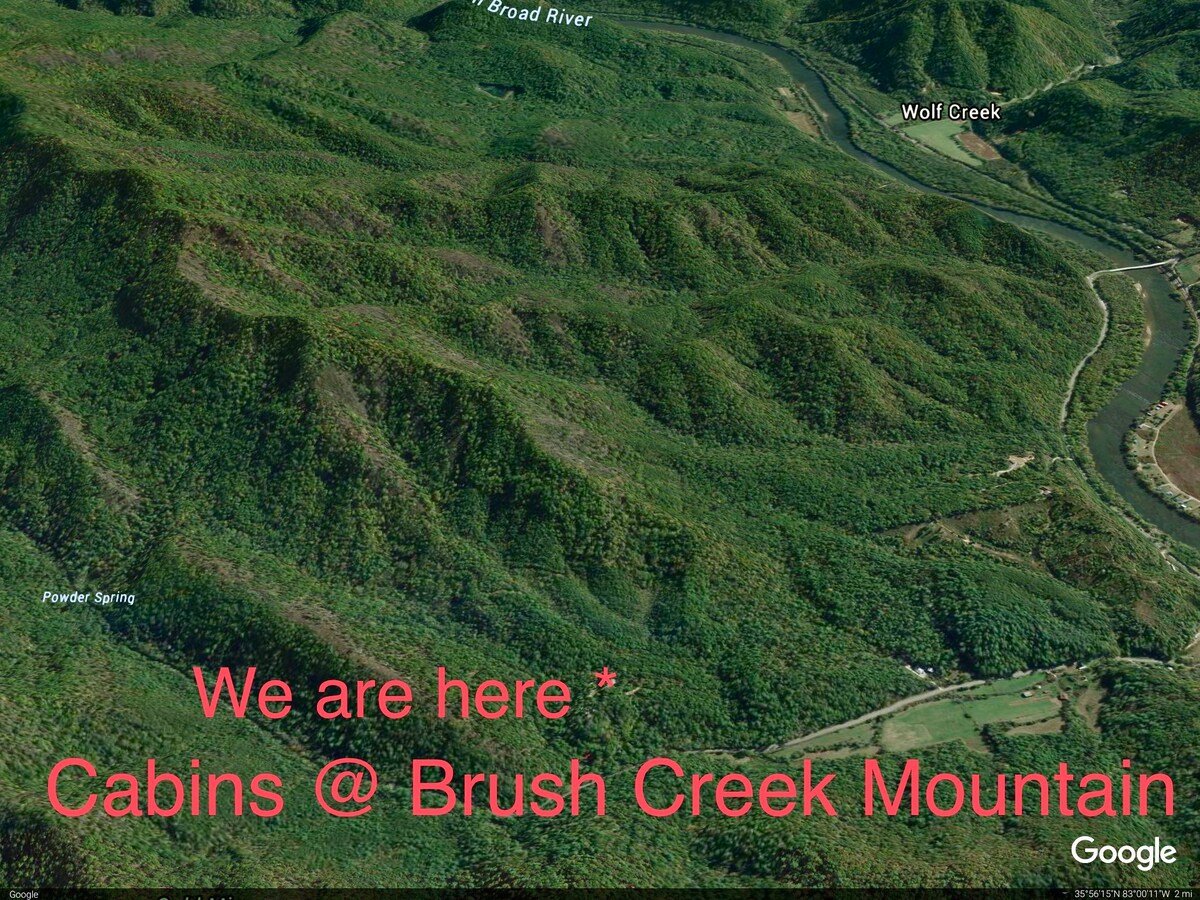 Brush Creek山小木屋-猎鹰巢