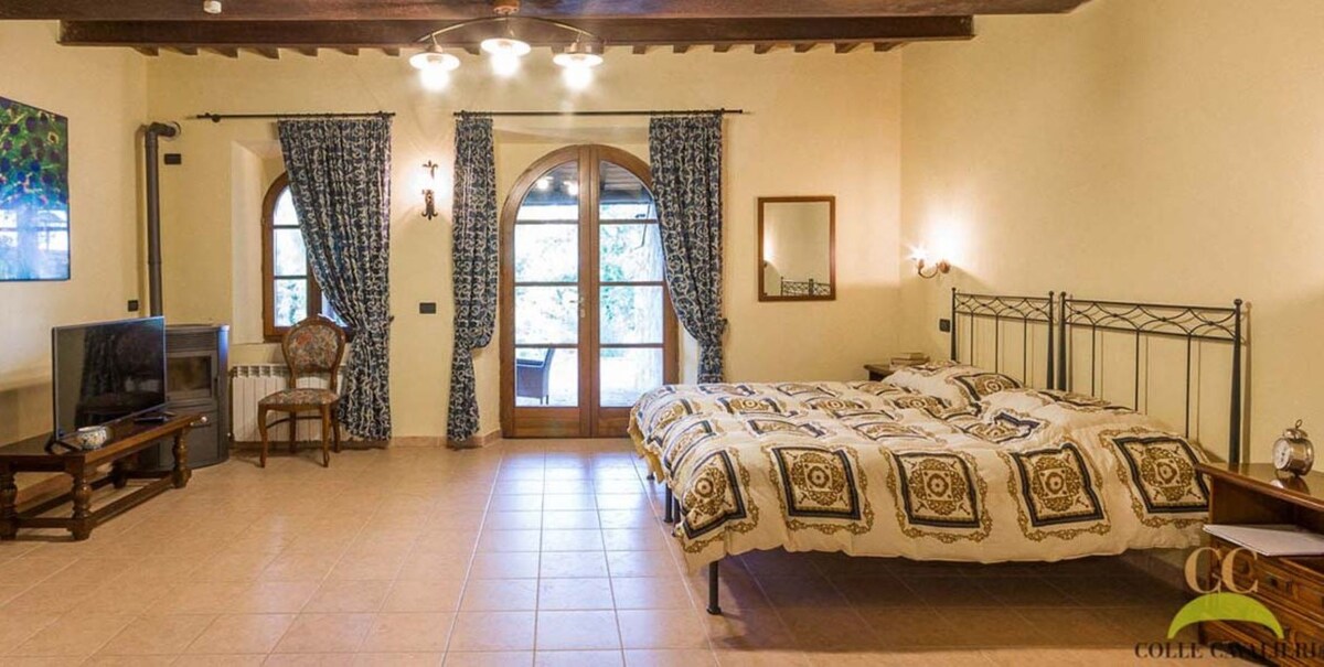 Apartment with patio, pool, wi-fi in Maremma