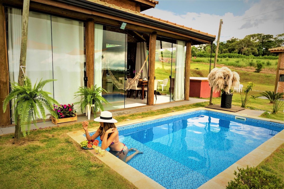 Masters Chalet Exclusive Pool-Sítio da Montanha